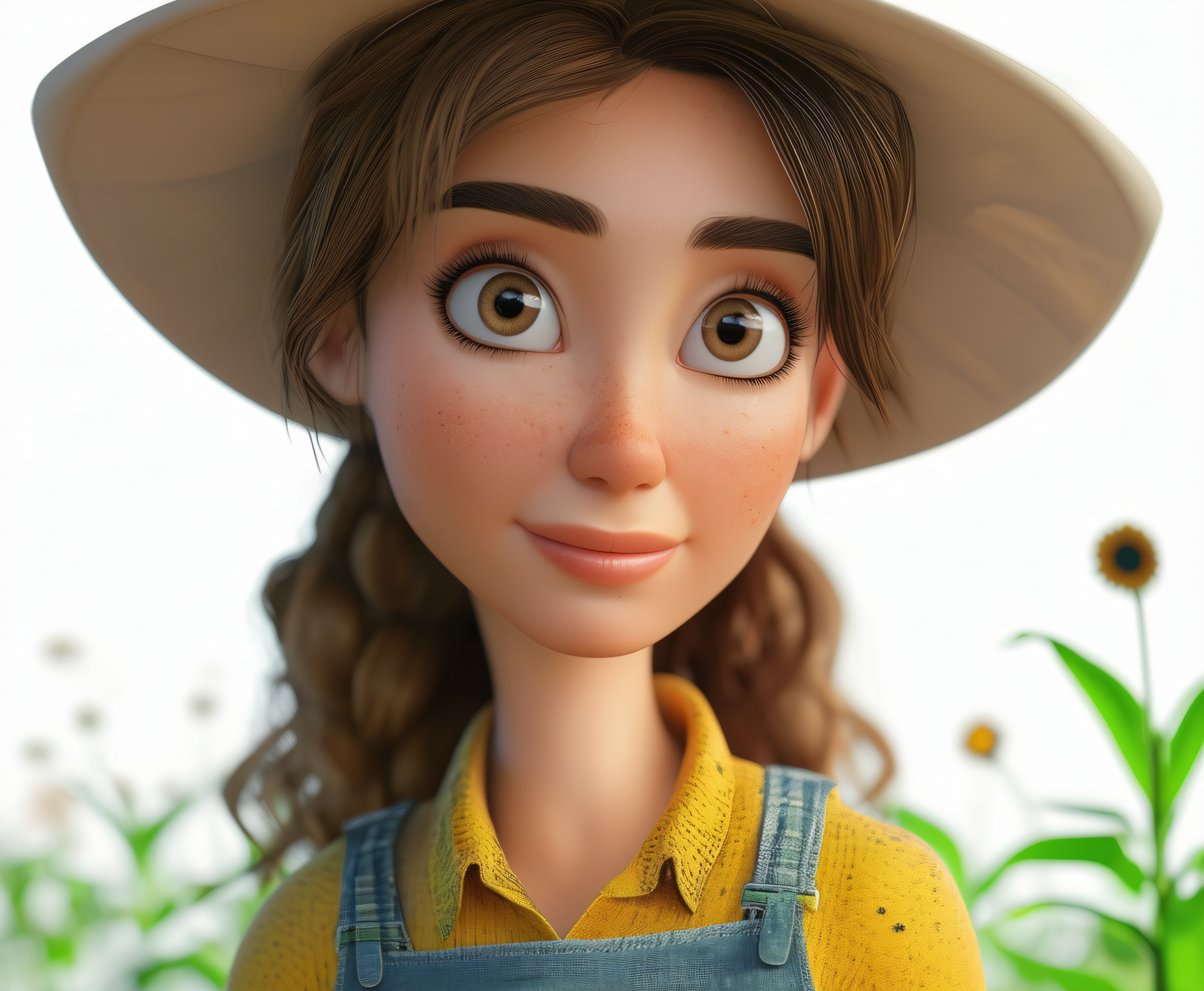 [Imagem da agente Maia, assistente agrônoma]